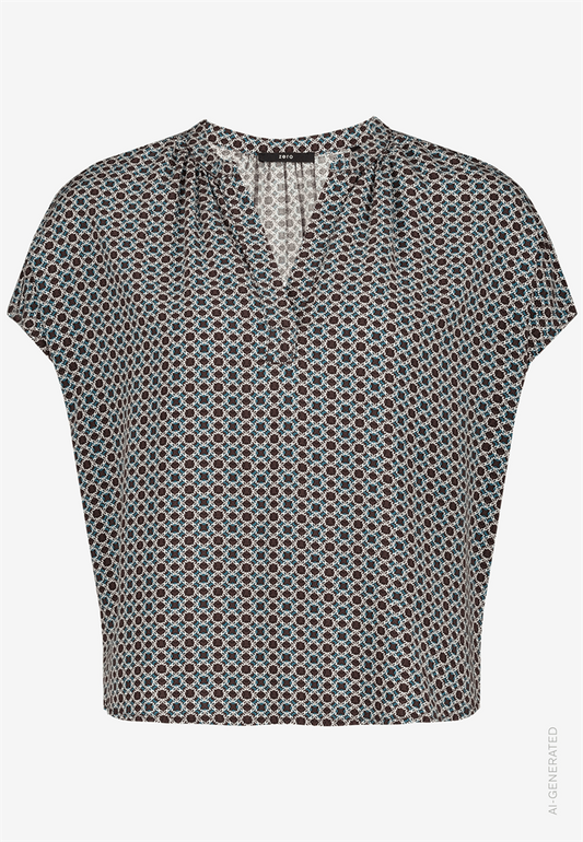 Bluse Kurz 1/2 Arm - 110-10004121