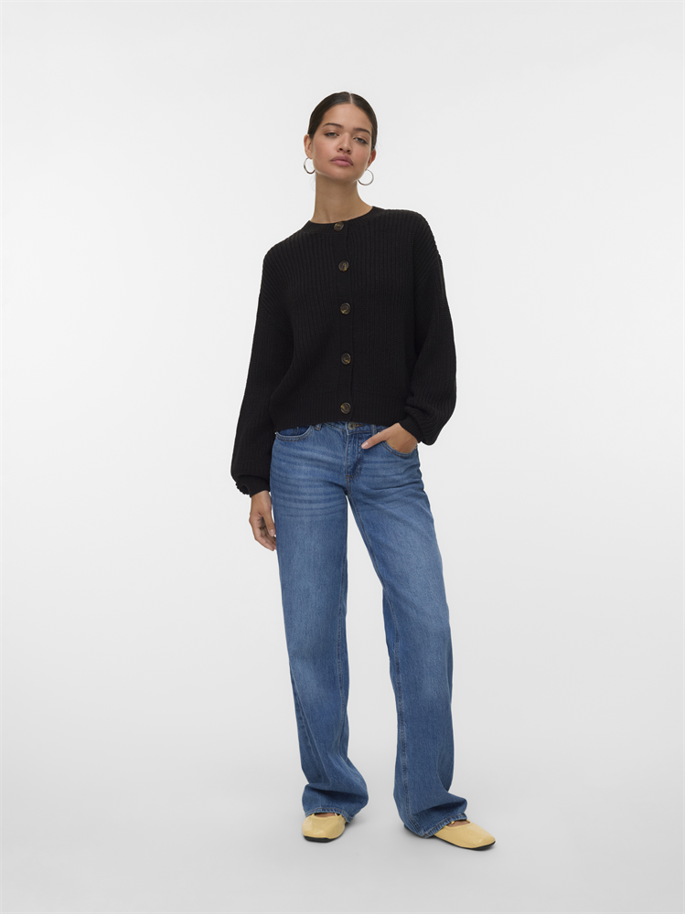 VMLEA LS O-NECK CARDIGAN NOOS - 10337797