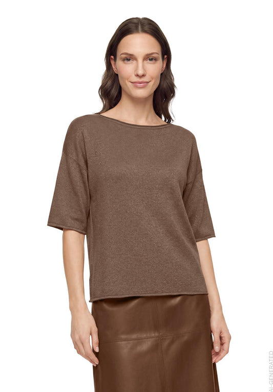 Strickpullover Kurz 1/2 Arm - 55022042