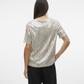 VMELLEN SS V-NECK TOP JRS - 10319014