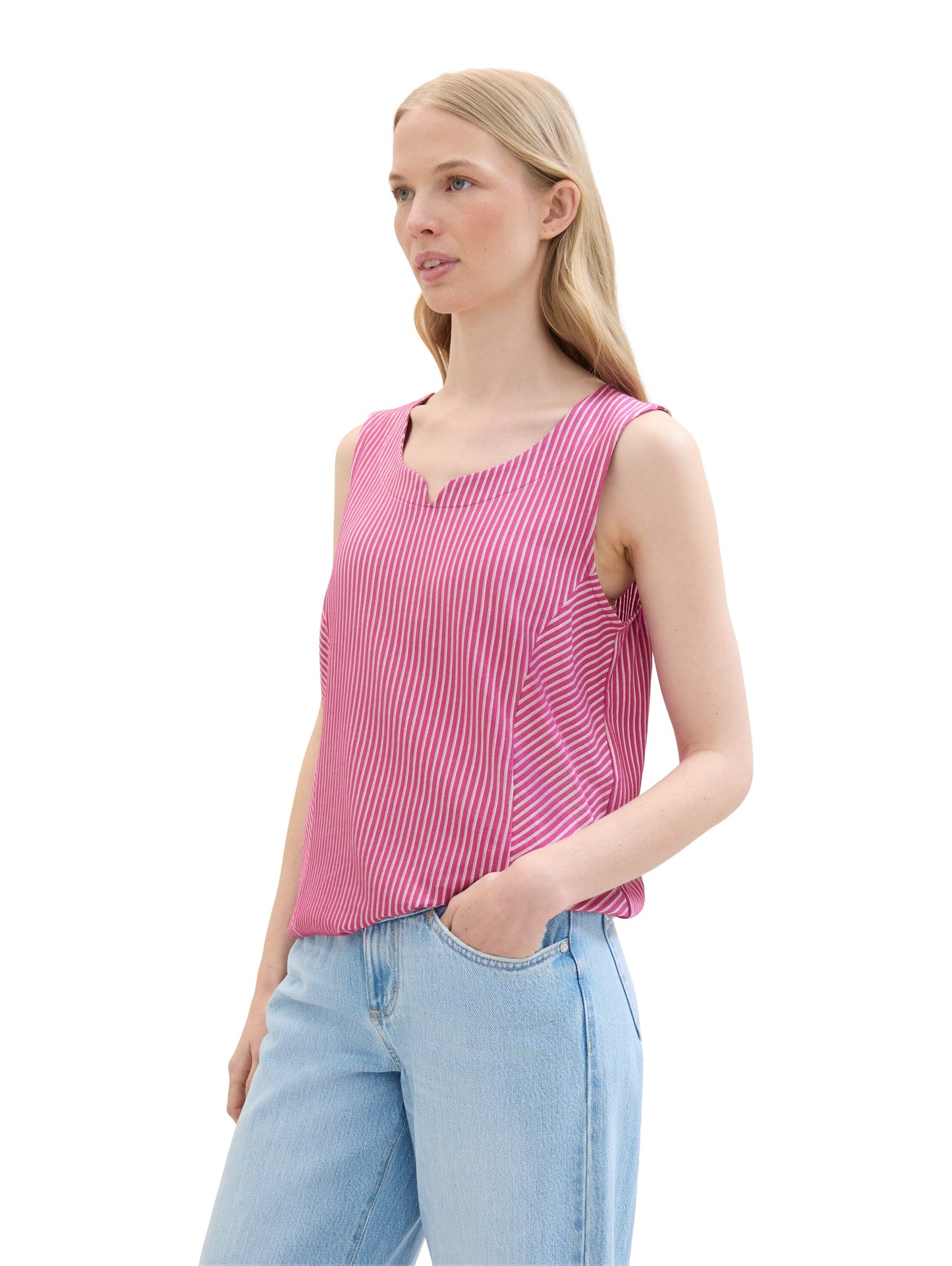 T-shirt top striped - 1041579