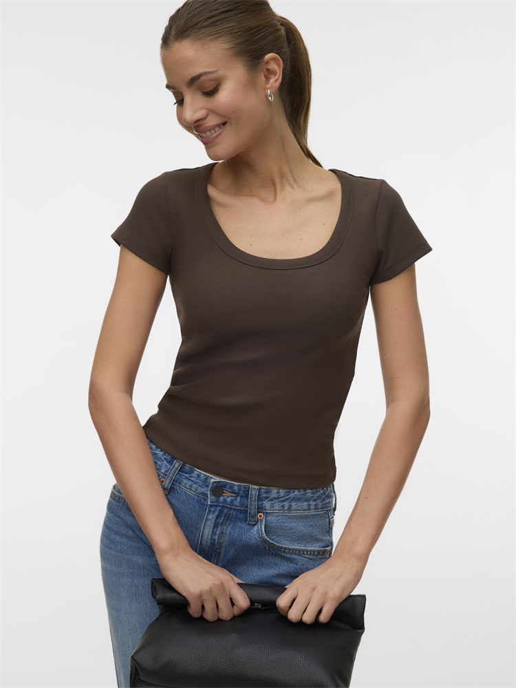VMCHLOE CS SHORT U-NECK NOOS - 10344953