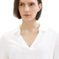 T-shirt fabric mix w collar - 1040550