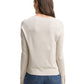 knit crew-neck with button det - 1049125