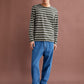 MAARKOS LS STRIPES BR - 30007456
