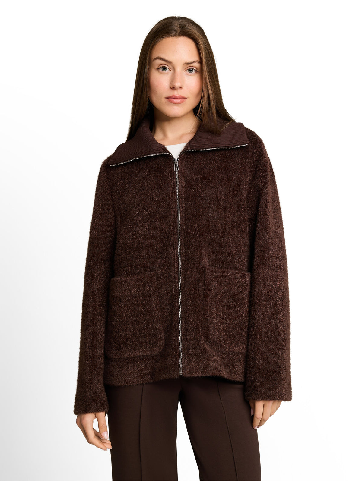 structured cosy jacket - 1051133
