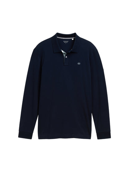 basic polo with contrast - 1043278