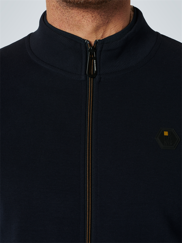 Sweater Full Zip Double High Neck S - 15100218