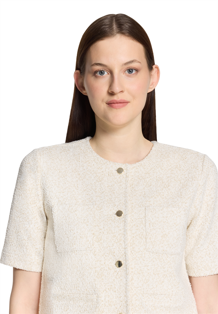 Sweat Jacke Kurz 1/2 Arm - 47501953