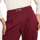 cropped straight leg pants - 1052971