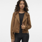 VMJOSE SHORT FAUX SUEDE JACKET GA N - 10300938