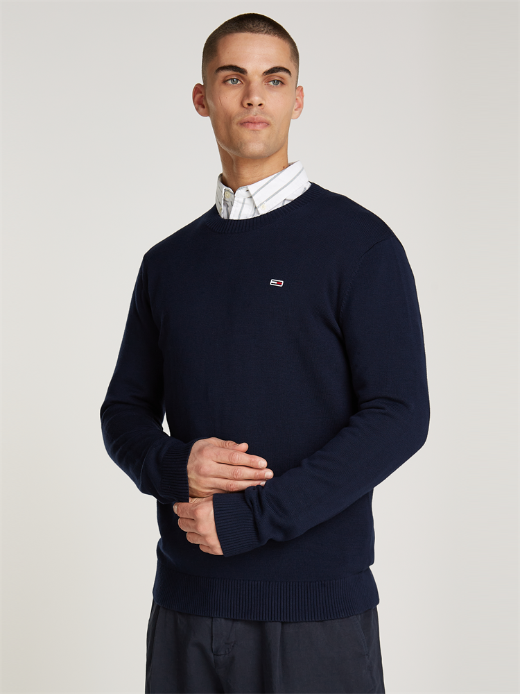 TJM SLIM ESSENTIAL LIGHT SWEATER - DM0DM18895