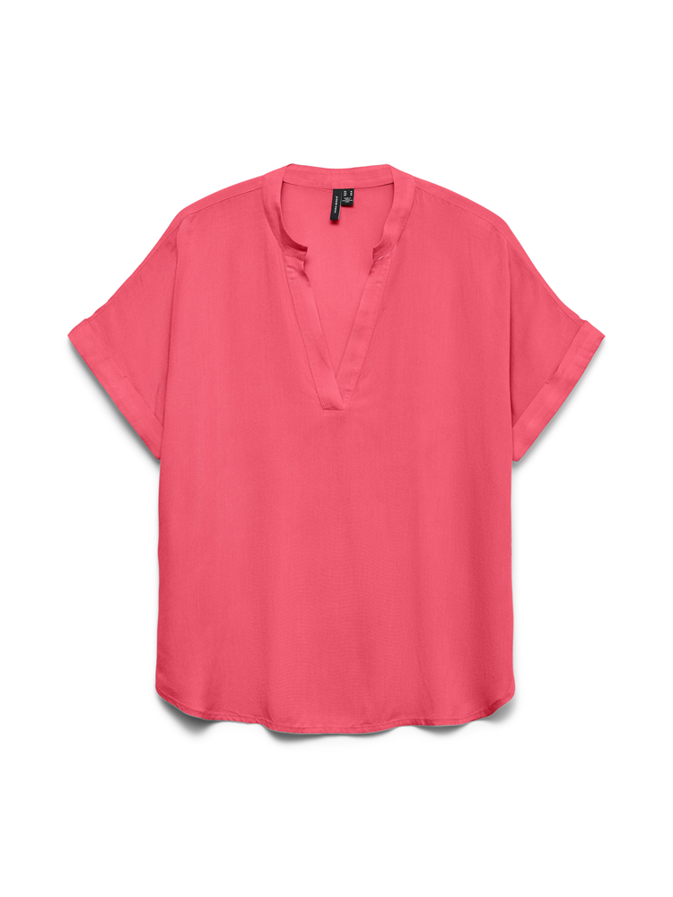 VMBEAUTY SS TOP WVN NOOS - 10279697