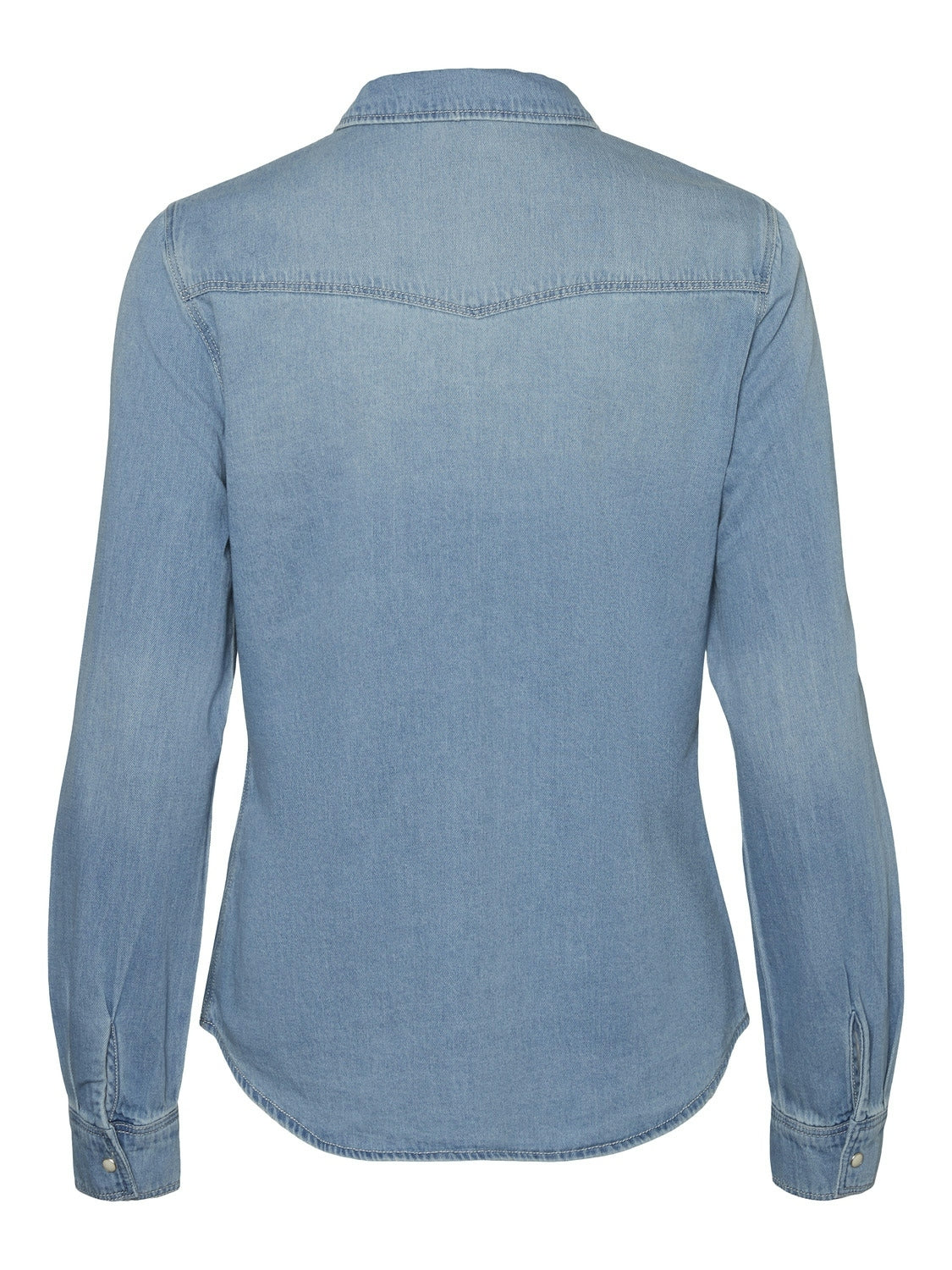 VMMARIA LS DENIM SLIM SHIRT MIX NOO - 10277523