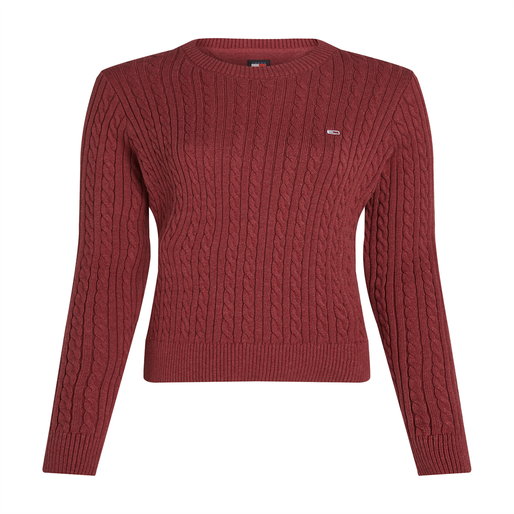 TJW CABLE ESSENTIAL SWEATER - DW0DW18683