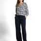blouse with V-neck - 1049794