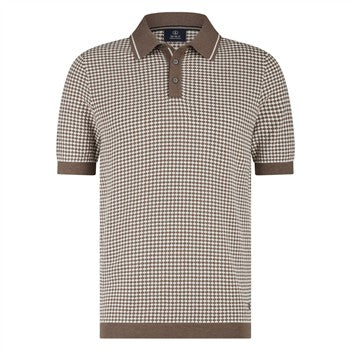 Tanner Knitted Polo Ss - MMZ26106TA40