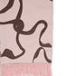 woven scarf with flowers - 1052820