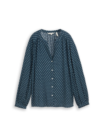 blouse printed longsleeve - 1047584
