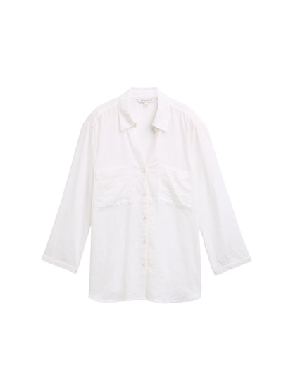 blouse easy shape with linen - 1046197