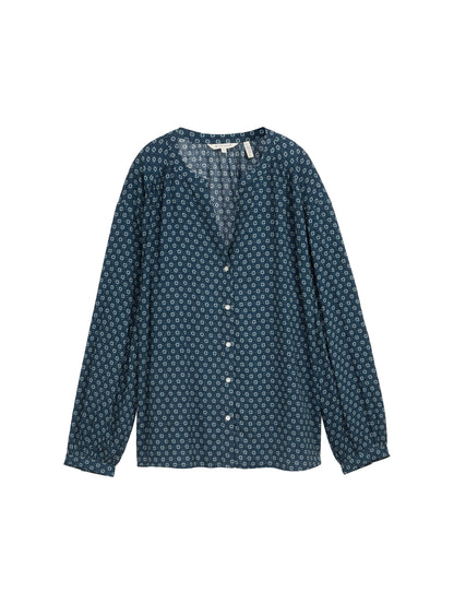 blouse printed longsleeve - 1047584