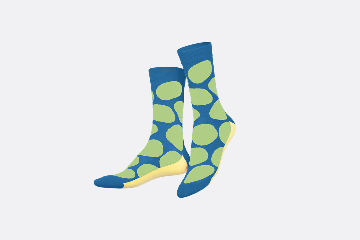 Socken Salty Chips, Blue - EMSNOCCHIPB