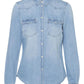 VMMARIA LS DENIM SLIM SHIRT MIX NEW - 10277523