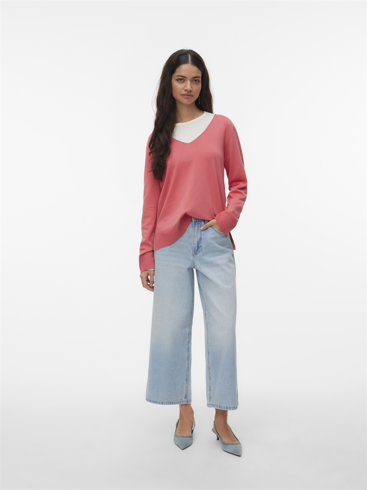 VMSILJE LS V-NECK PULLOVER GA NOOS - 10320451