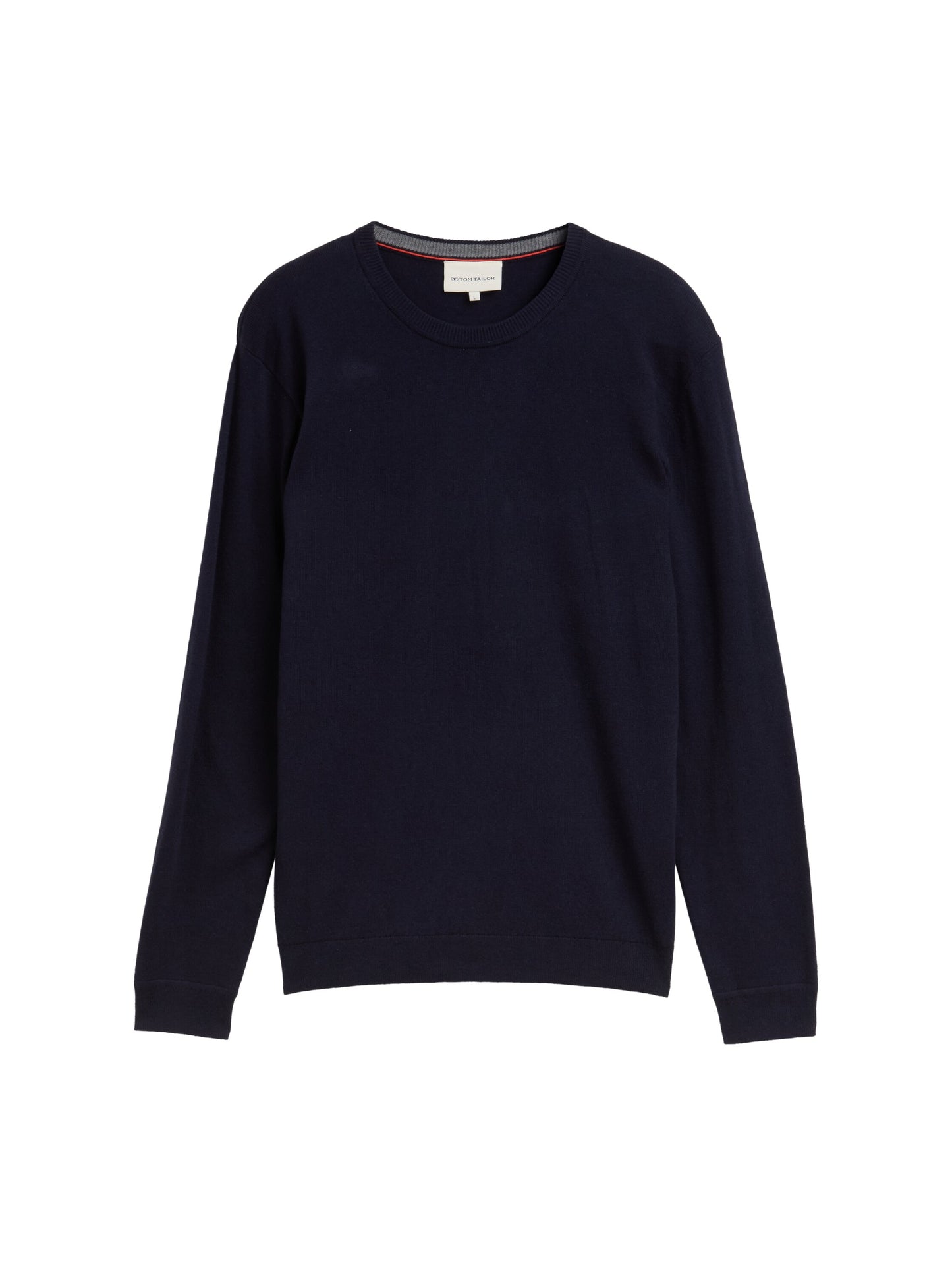 cotton cashmere crewneck knit - 1048015
