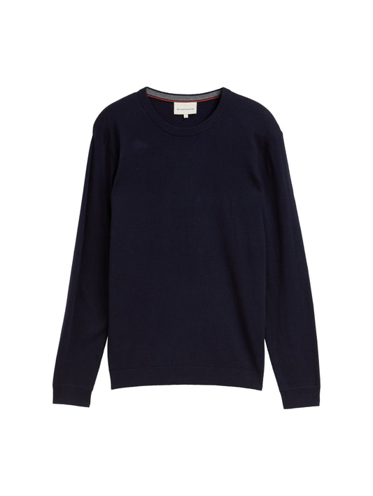 cotton cashmere crewneck knit - 1048015