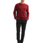 cotton cashmere crewneck knit - 1043266