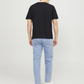 JORCOBIN TEE SS CREW NECK LN - 12250411