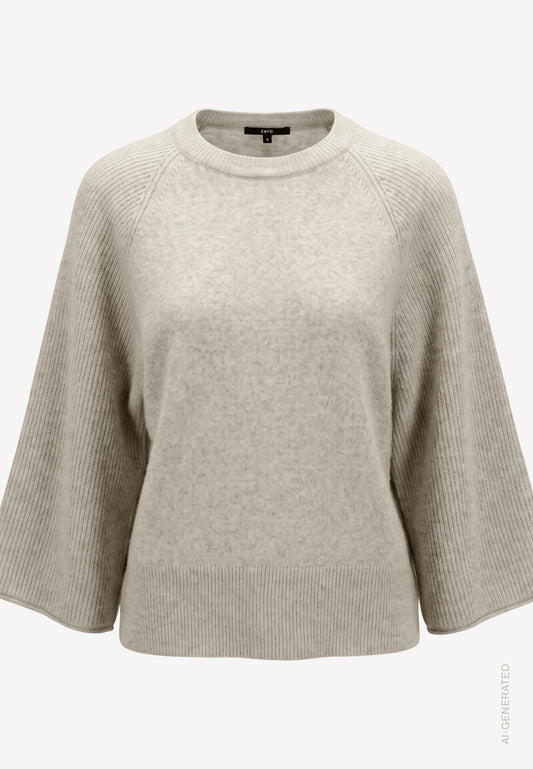Strickpullover Kurz 3/4 Arm - 110-10004269