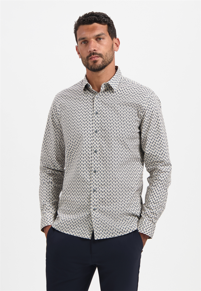 Shirt Stretch Allover Printed - 29430922