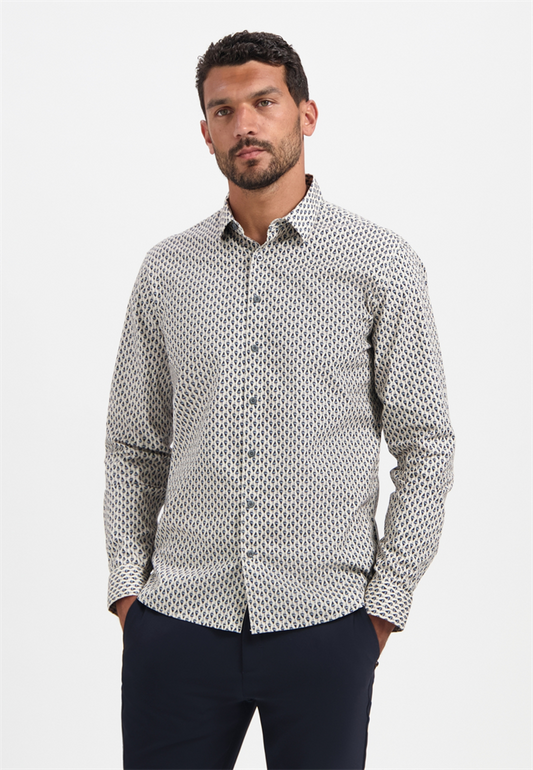 Shirt Stretch Allover Printed - 29430922