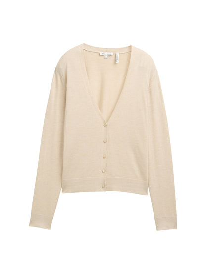 knit v-neck cardigan - 1045465