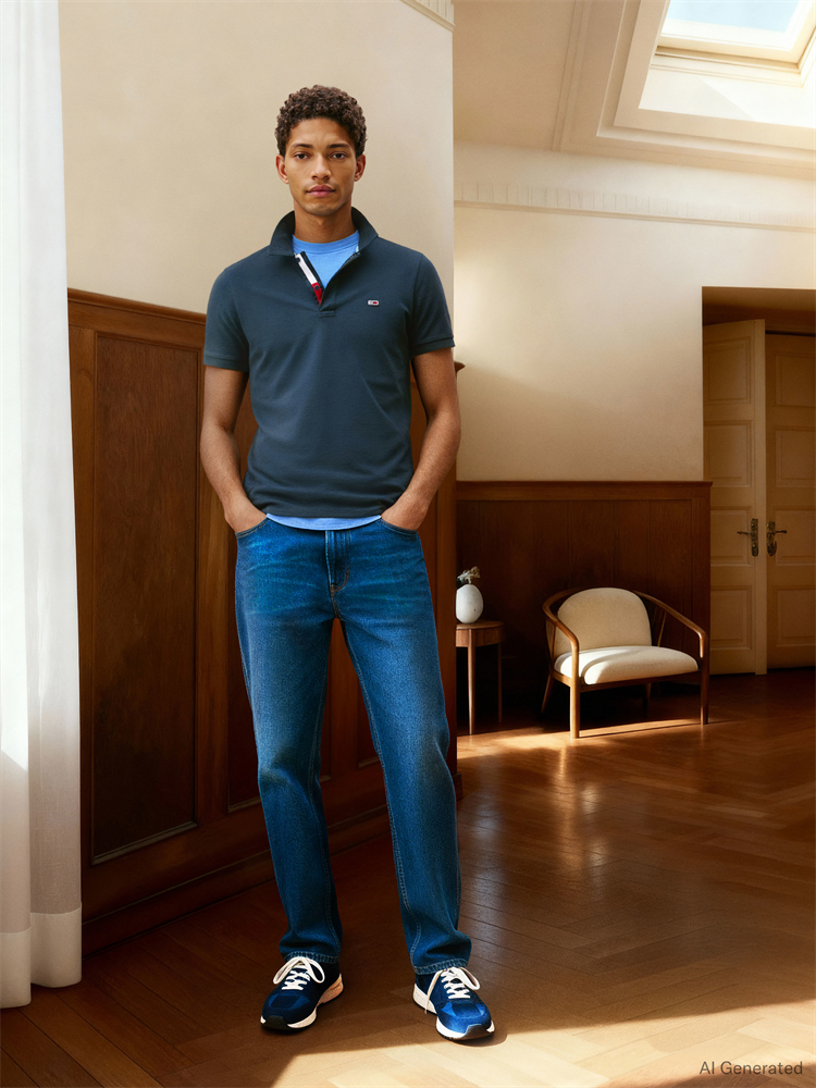 TJM SLIM PLACKET POLO - DM0DM15370