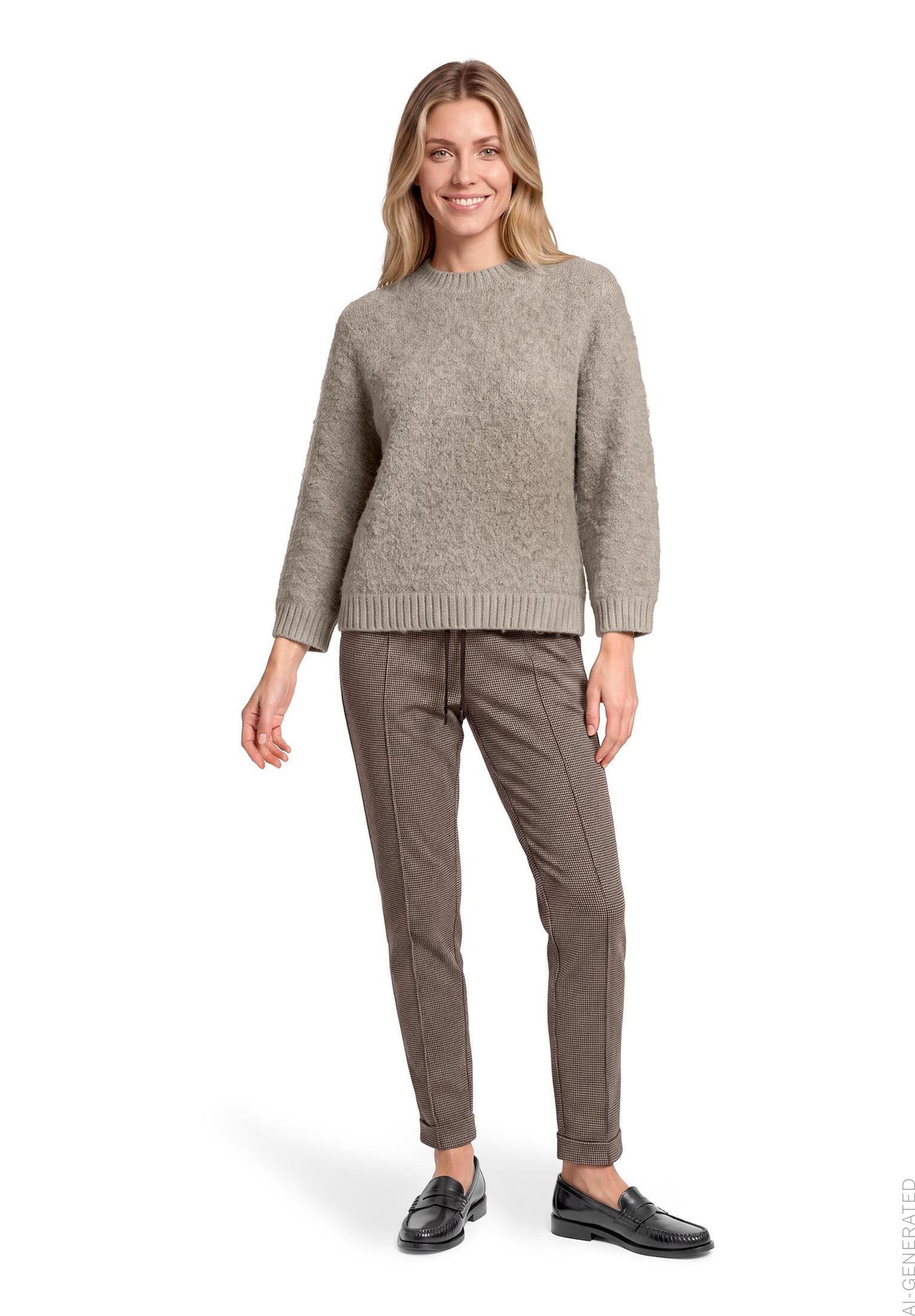 Strickpullover Kurz 3/4 Arm - 59813332