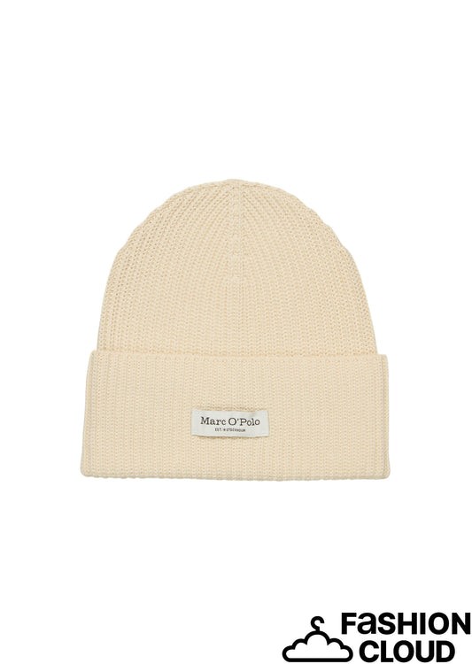 Beanie, knitted, with fold-up - M09605901141