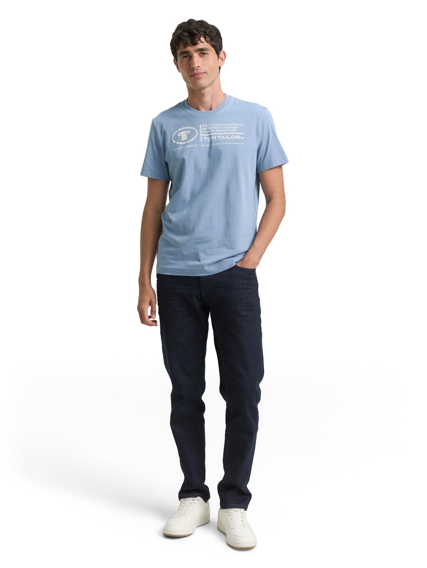 printed crewneck t-shirt - 1035611