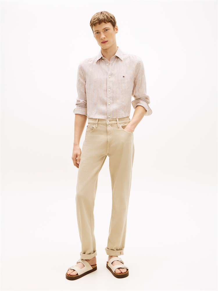 LINEN BENGAL STRIPE RF SHIRT - MW0MW42400
