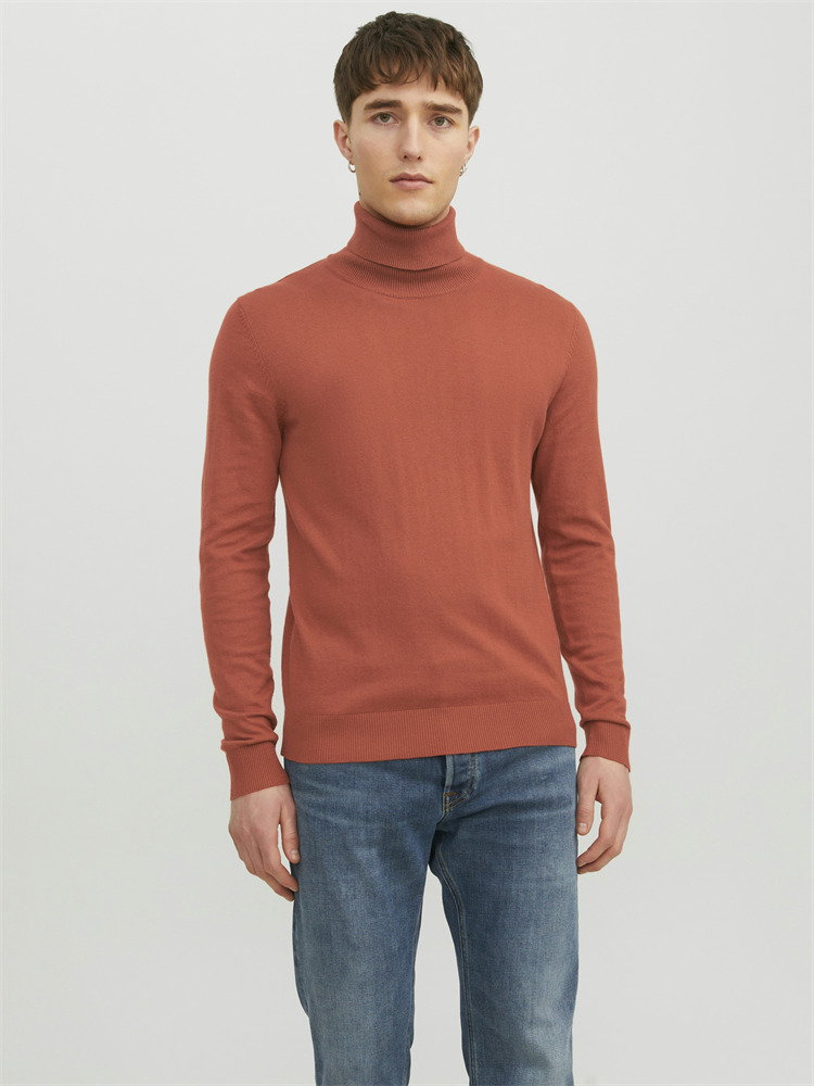 JJEEMIL KNIT ROLL NECK NOOS - 12157417