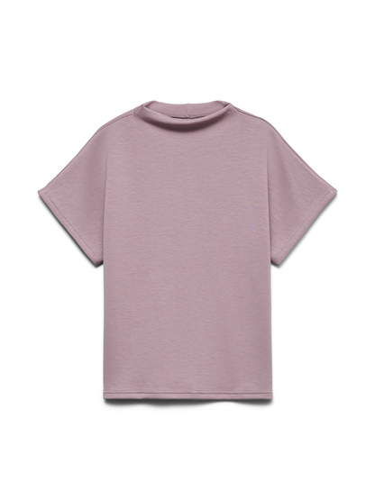 VMHALI SS FUNNEL NECK TOP JRS - 10348673