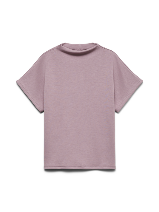 VMHALI SS FUNNEL NECK TOP JRS - 10348673