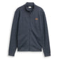 fine striped stand-up jacket - 1049523