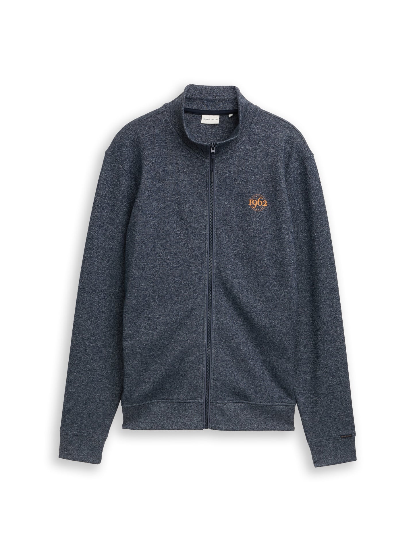 fine striped stand-up jacket - 1049523