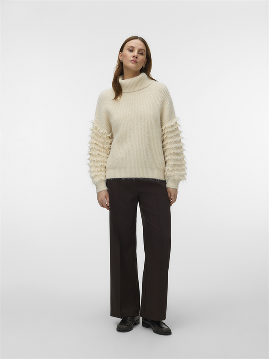 AWDIMA LS HIGH NECK KNIT JUMPER - 10350139