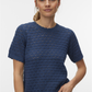 VMJAQUELINE SS O-NECK TOP BOO - 10340106