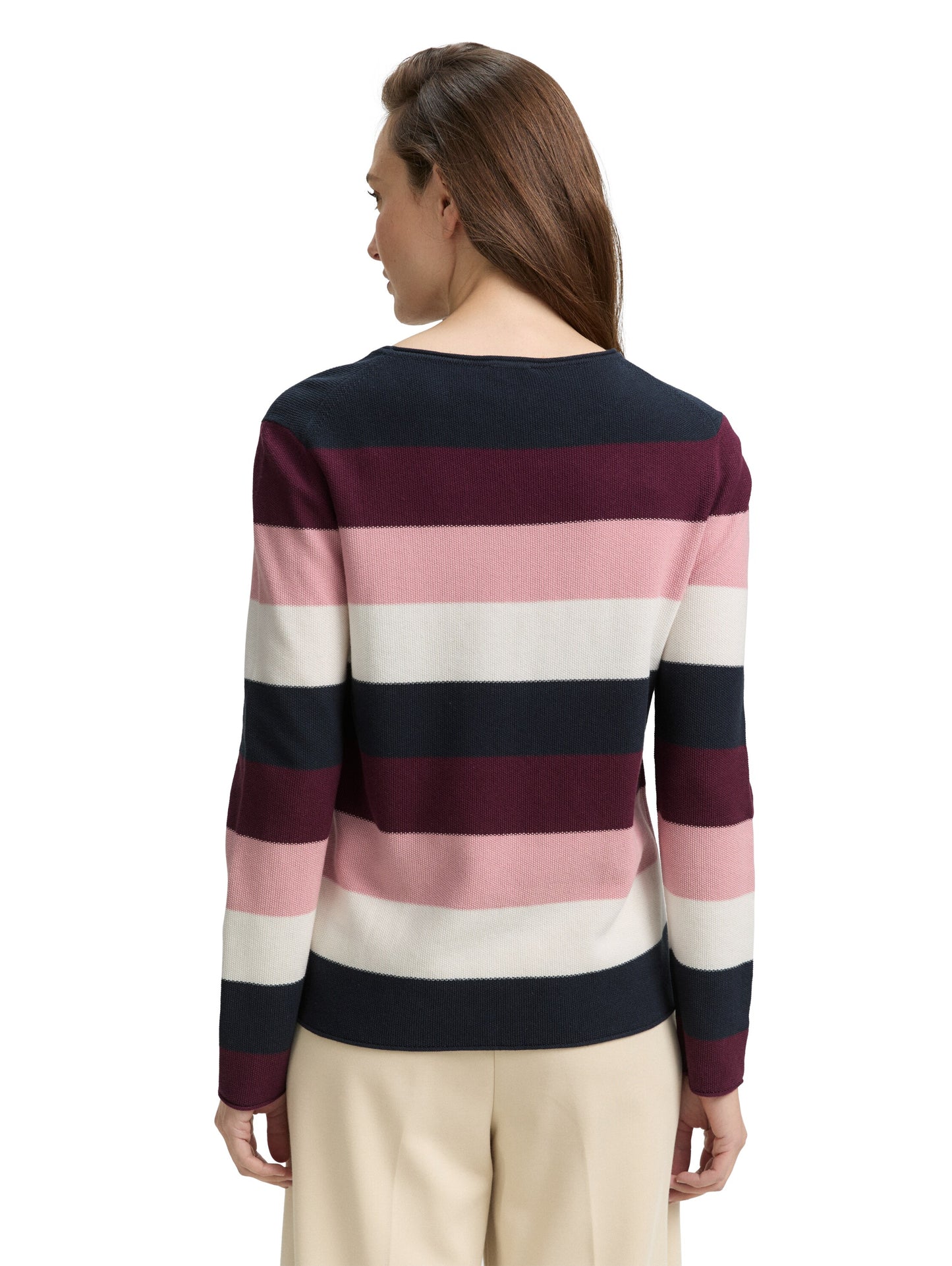 Knit structured striped - 1042952