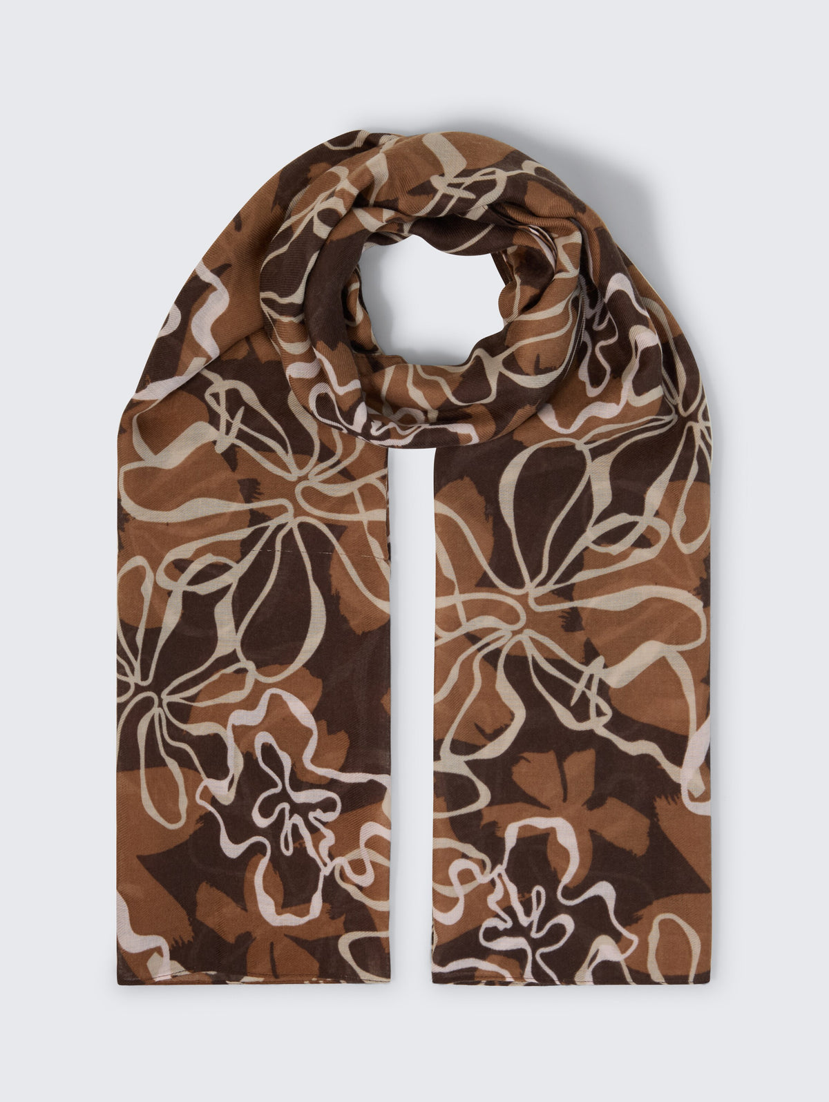 printed paisley scarf - 1052823